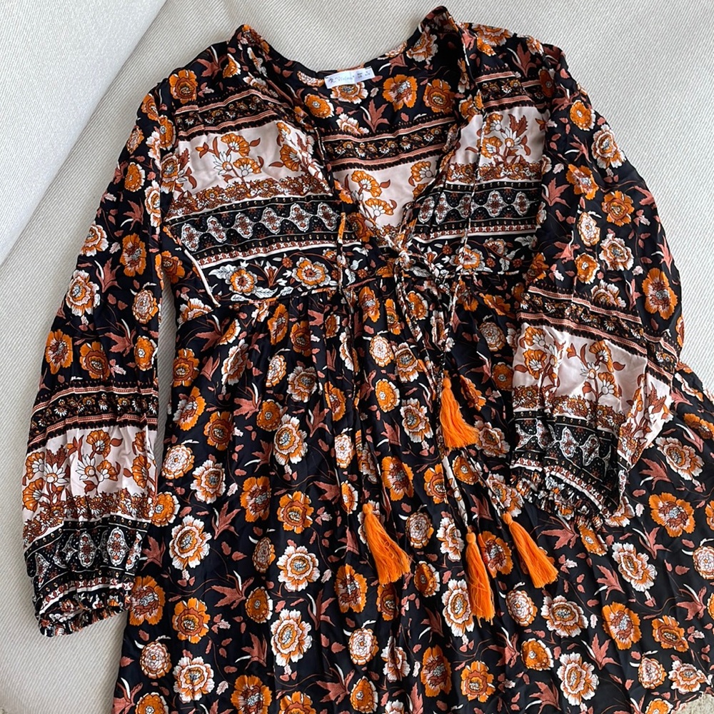 Mid length dress